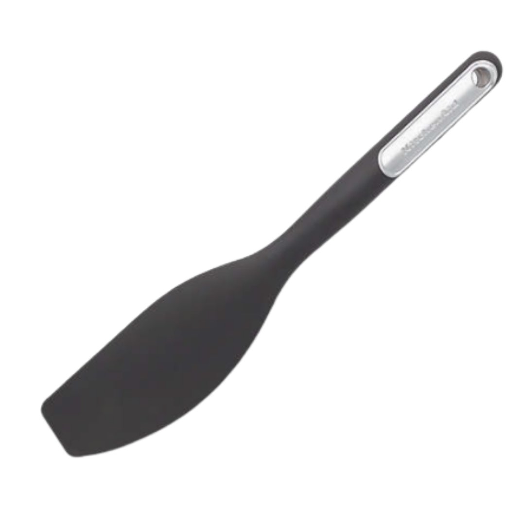KitchenAid Gourmet Silicone Mixer Spatula in Black - TRIONI Treats