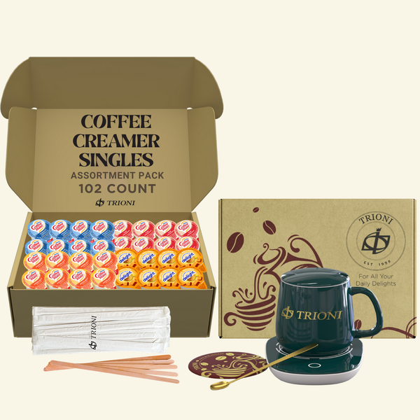 Coffee Mate Coffee Creamer Singles Variety Pack - Caramel Macchiato and 3 More Flavors