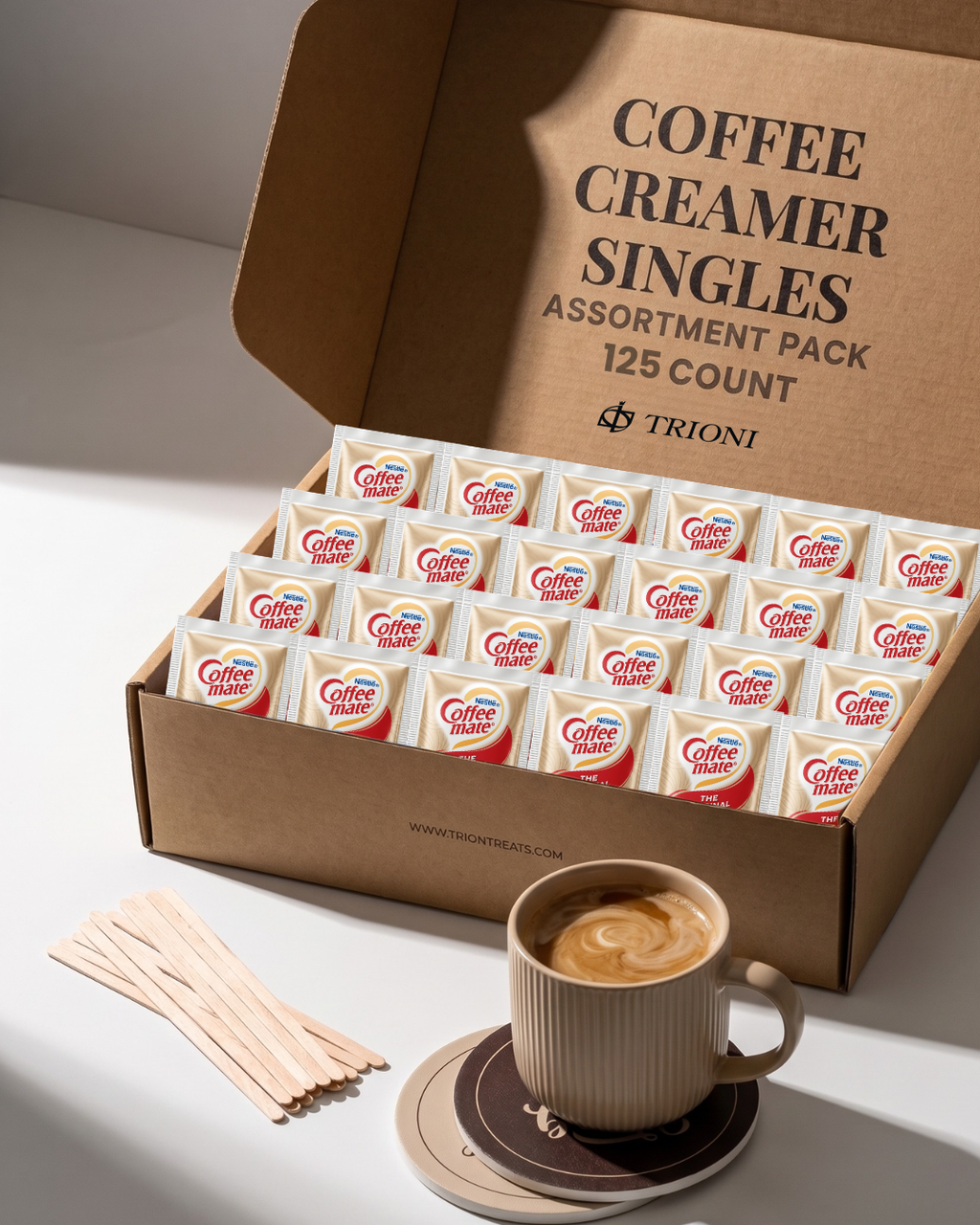Coffee Mate Original Coffee Creamer Powder Packets - TRIONI Treats