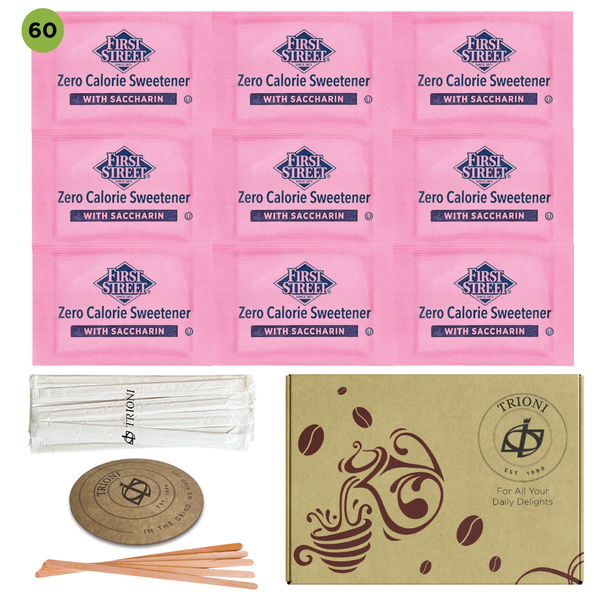 Custom Sugar and Sweetener Assortment Packets - Mix & Match (40 - 60ct each)