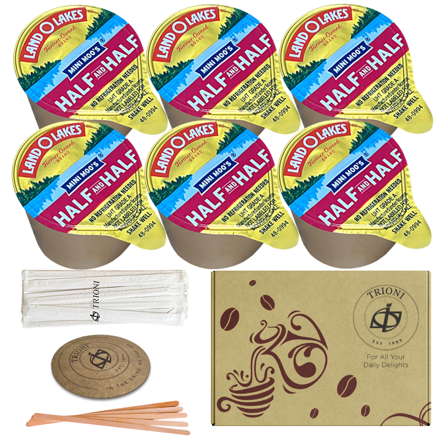 Custom Mix & Match Coffee Mate Creamer Singles & Stok Espresso Shots (6ct each) - TRIONI Treats