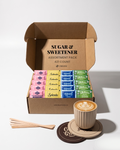 Sugar Substitutes, Sweetener Packets Assortment