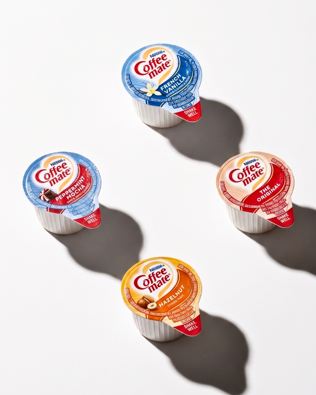 Coffee Mate Creamer Singles Variety Pack with Peppermint Mocha & More - TRIONI Treats