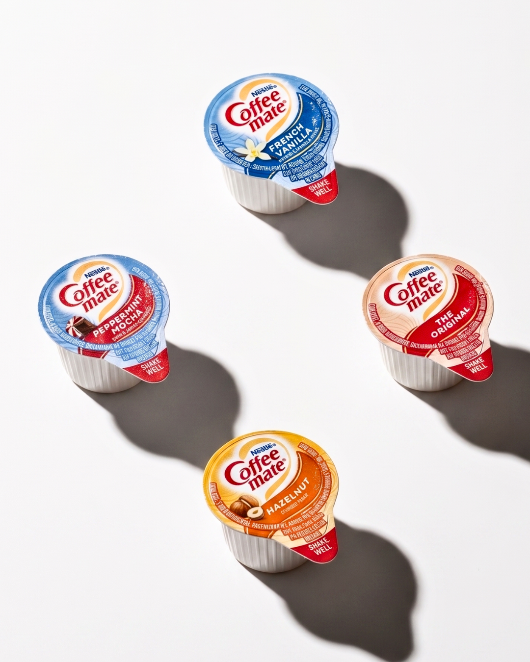 Coffee Mate Creamer Singles Variety Pack with Peppermint Mocha & More - TRIONI Treats