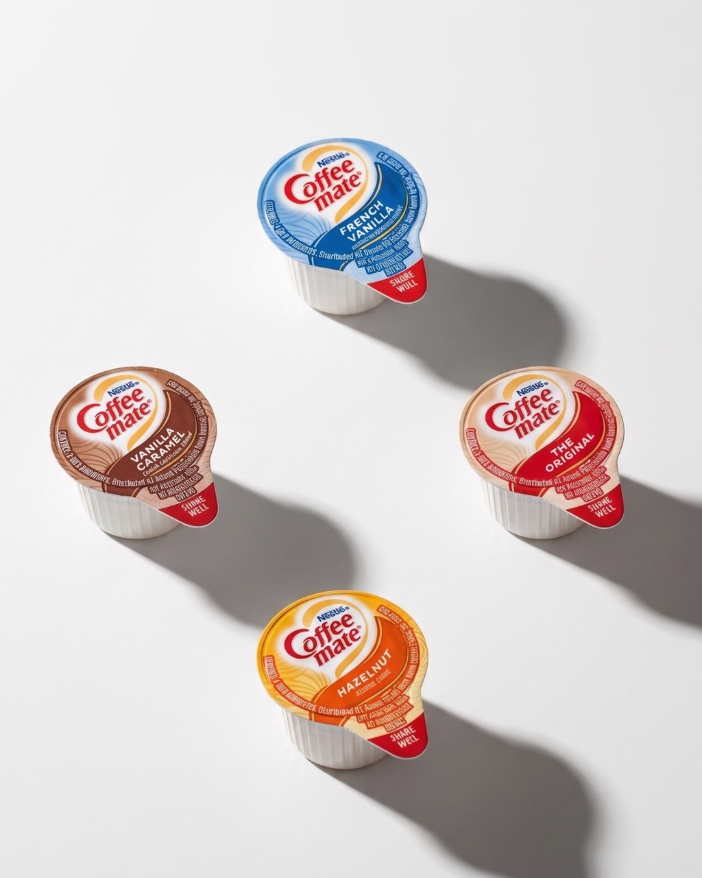 Coffee Mate Creamer Singles Variety Pack with Vanilla Caramel & More - TRIONI Treats
