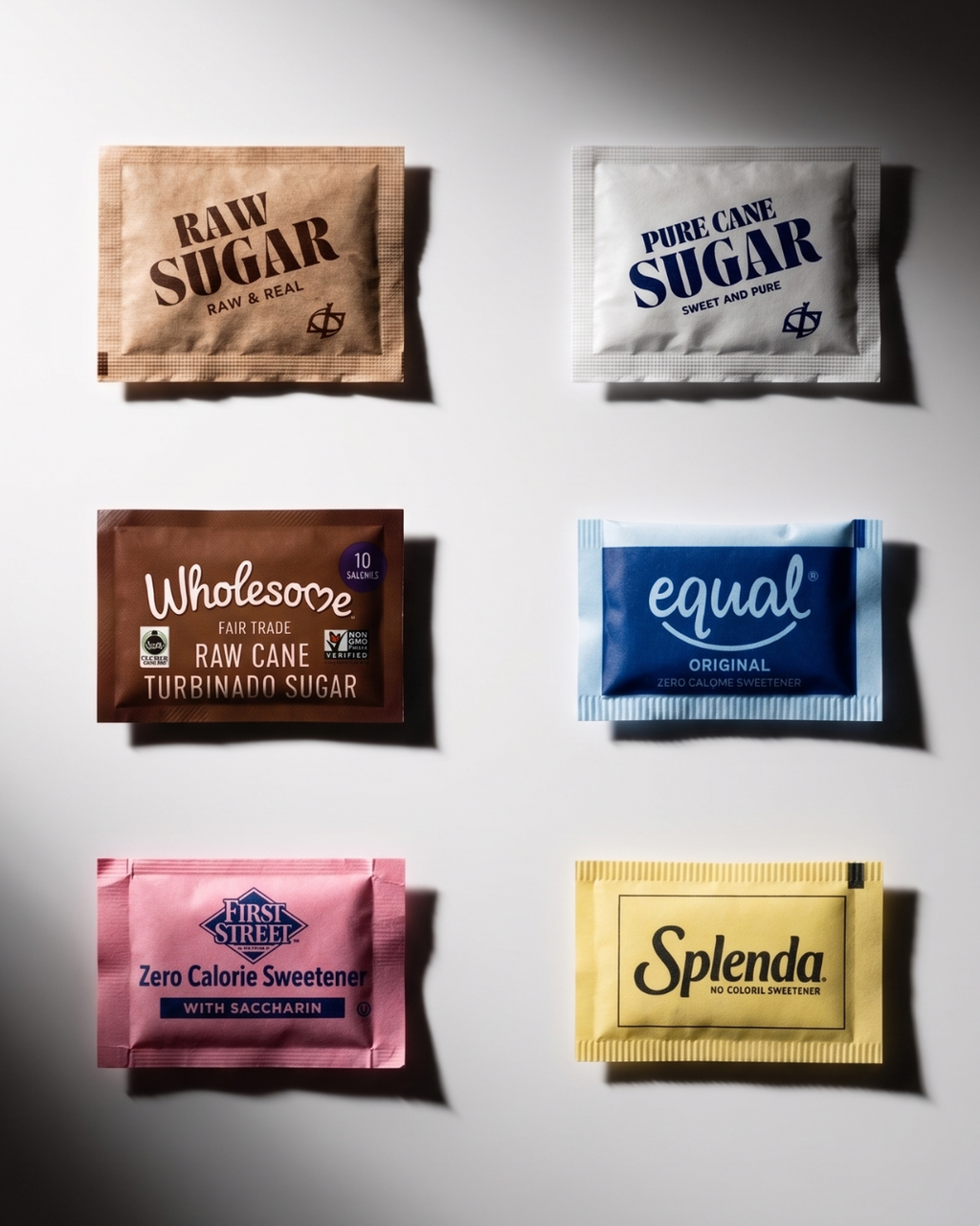Sugar and Sweetener Packet Assortment – 291 or 422 Count Variety Packs - TRIONI Treats