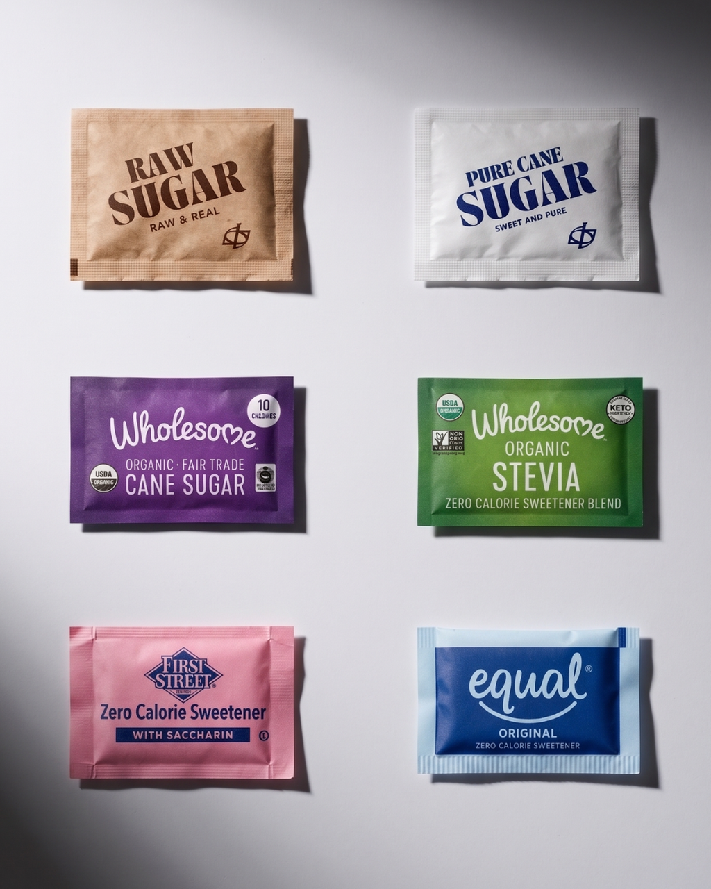 Sugar and Sweetener Packet Assortment – 291 or 422 Count Variety Packs - TRIONI Treats