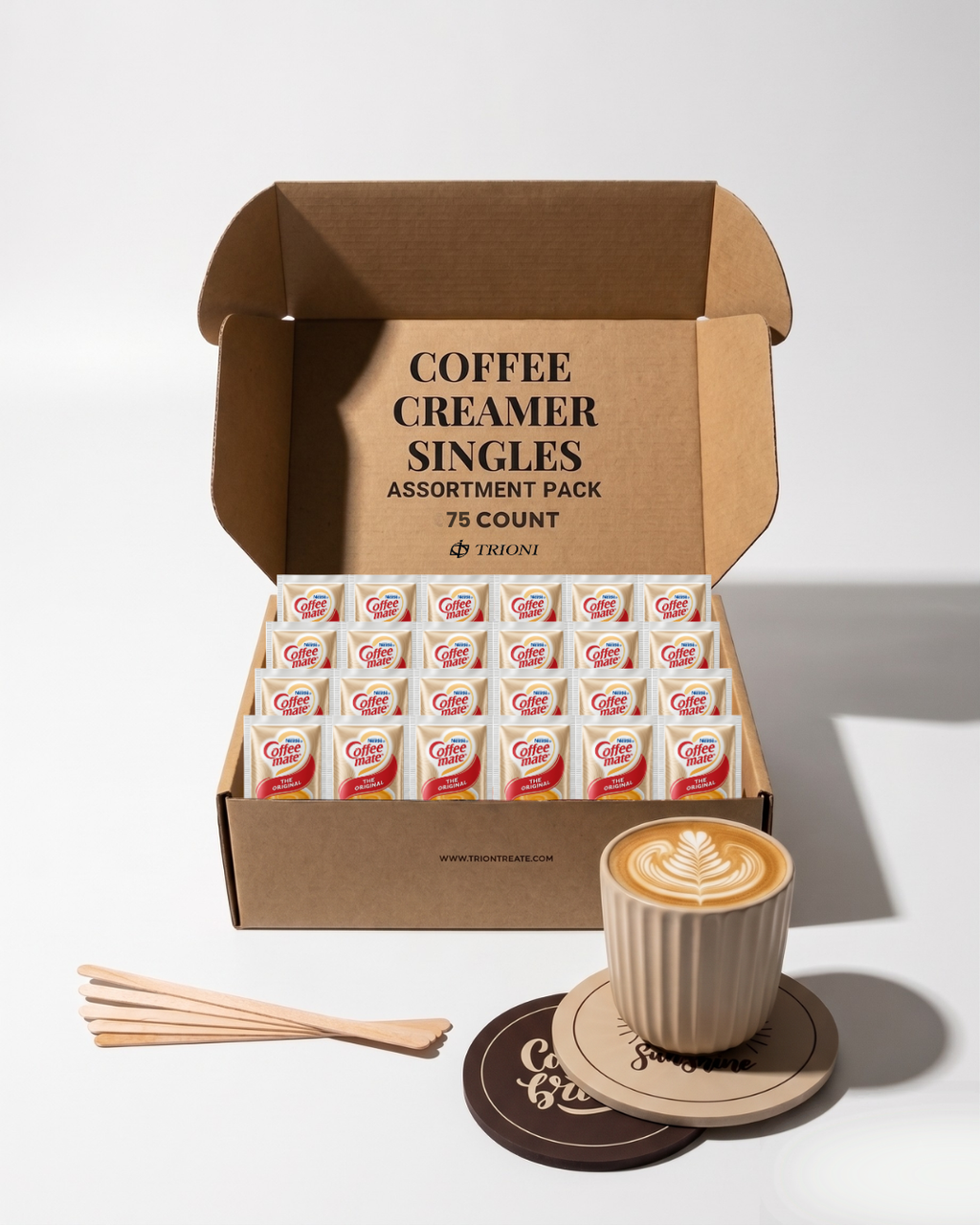 Coffee Mate Original Coffee Creamer Powder Packets - TRIONI Treats