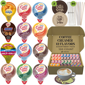 Coffee Mate Coffee Creamer Singles Variety Pack - 12 Flavored Creamer Pods