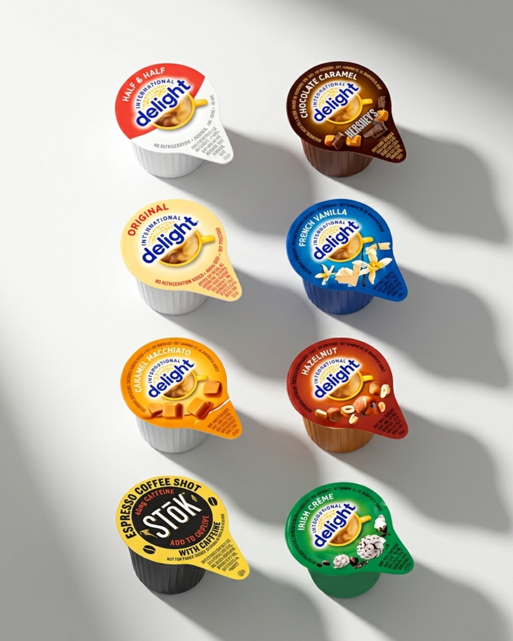 Mix It Up - Design Your Own International Delight Coffee Creamer Singles Variety (6 count each) - TRIONI Treats