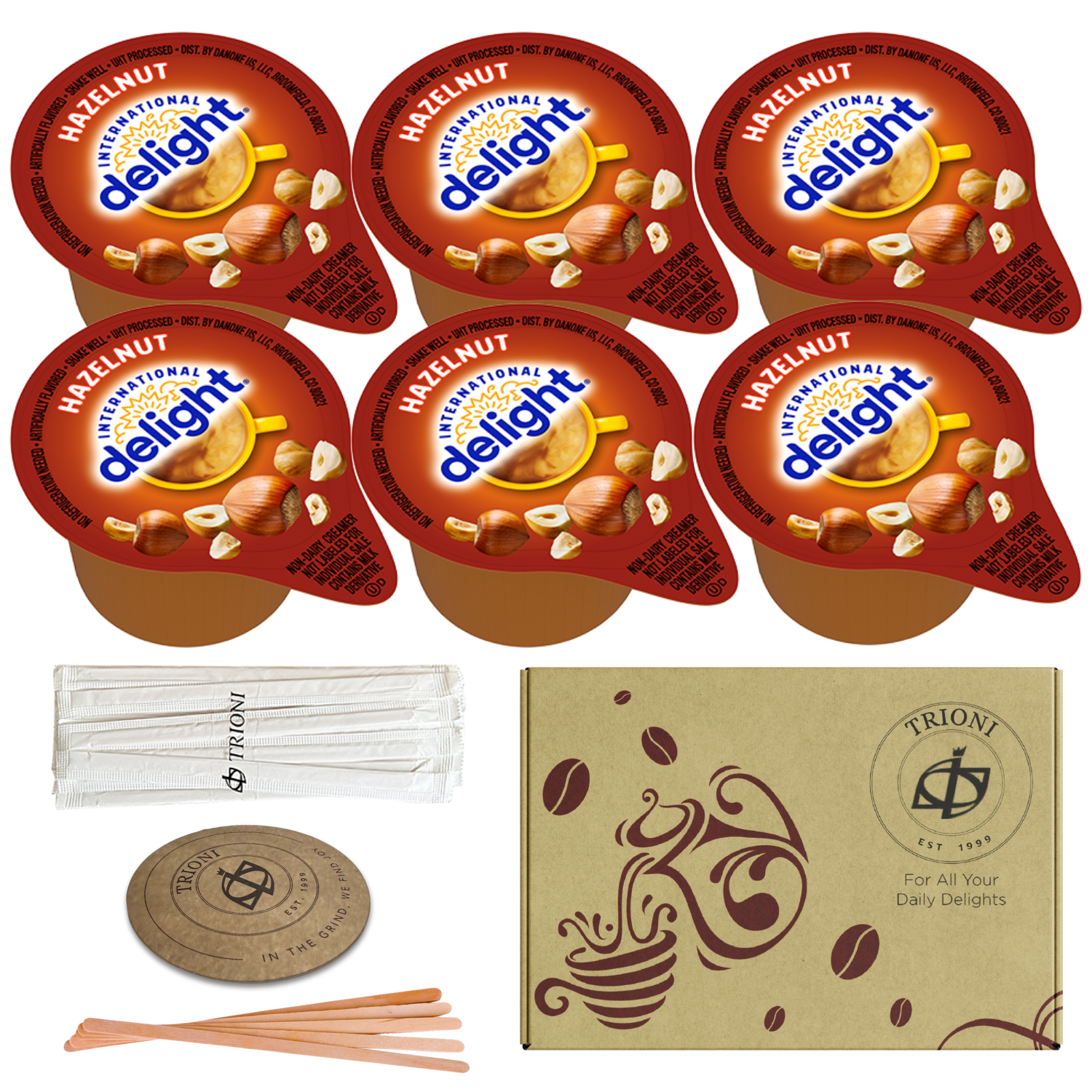 Mix It Up - Design Your Own International Delight Coffee Creamer Singles Variety (6 count each) - TRIONI Treats
