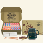 Coffee Mate Coffee Creamer Singles Variety Pack - Peppermint Mocha and 3 More Flavors - TRIONI Treats