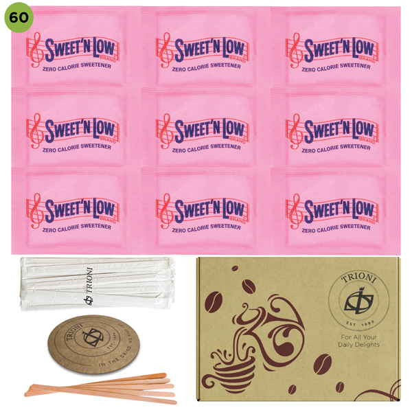 Custom Sugar and Sweetener Assortment Packets - Mix & Match (40 - 60ct each)