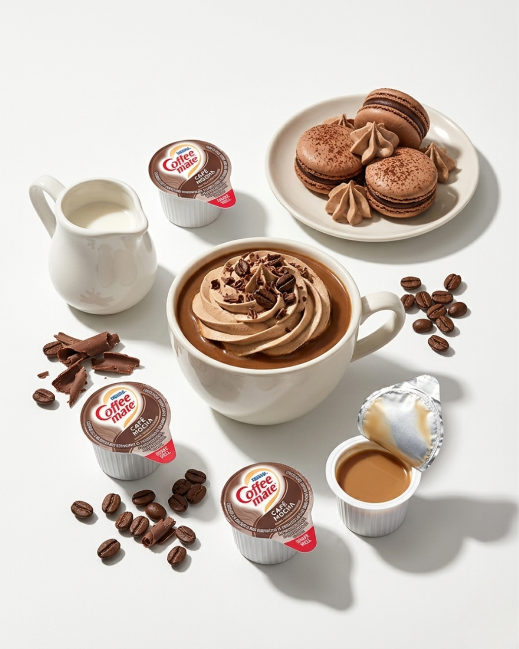 Custom Mix & Match Coffee Mate Creamer Singles & Stok Espresso Shots (6ct each) - TRIONI Treats