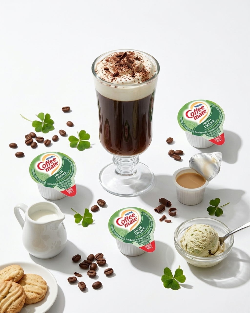 Custom Mix & Match Coffee Mate Creamer Singles & Stok Espresso Shots (6ct each) - TRIONI Treats
