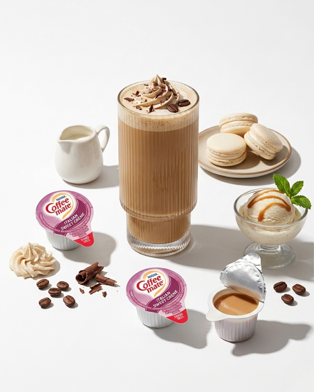 Custom Mix & Match Coffee Mate Creamer Singles & Stok Espresso Shots (6ct each) - TRIONI Treats