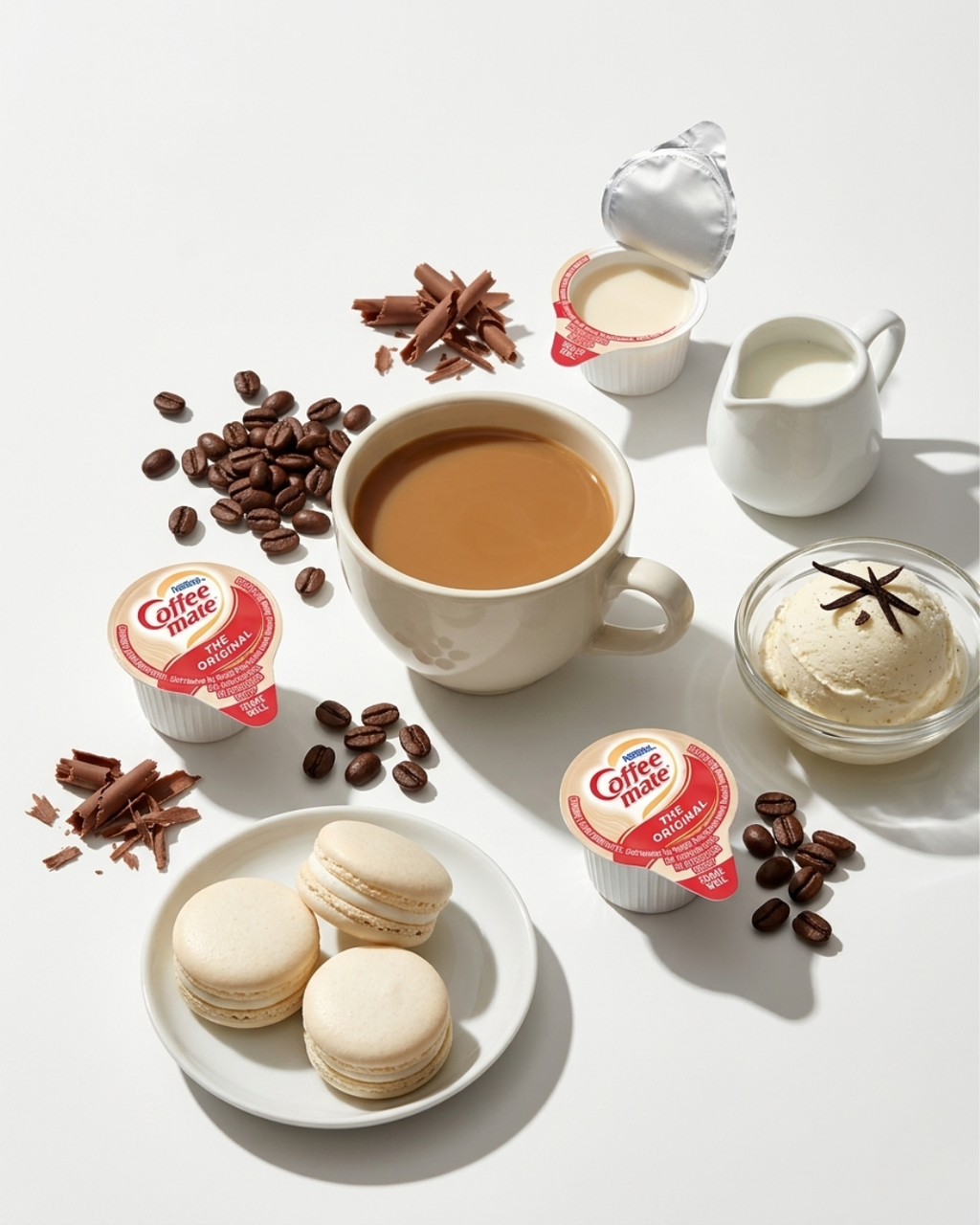 Custom Mix & Match Coffee Mate Creamer Singles & Stok Espresso Shots (6ct each) - TRIONI Treats