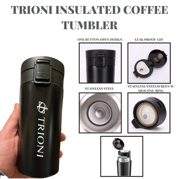 TRIONI Coffee Insulated Tumbler - TRIONI Treats