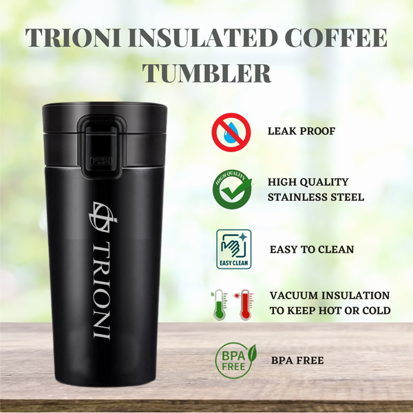 TRIONI Coffee Insulated Tumbler - TRIONI Treats