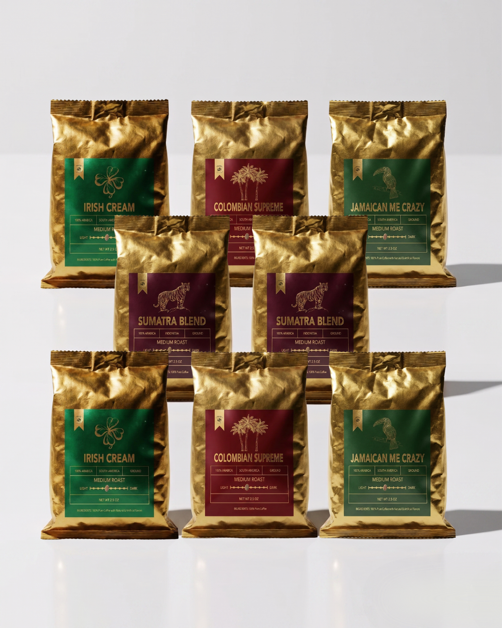Coffee Gift Set - Pack of 8 - TRIONI Treats
