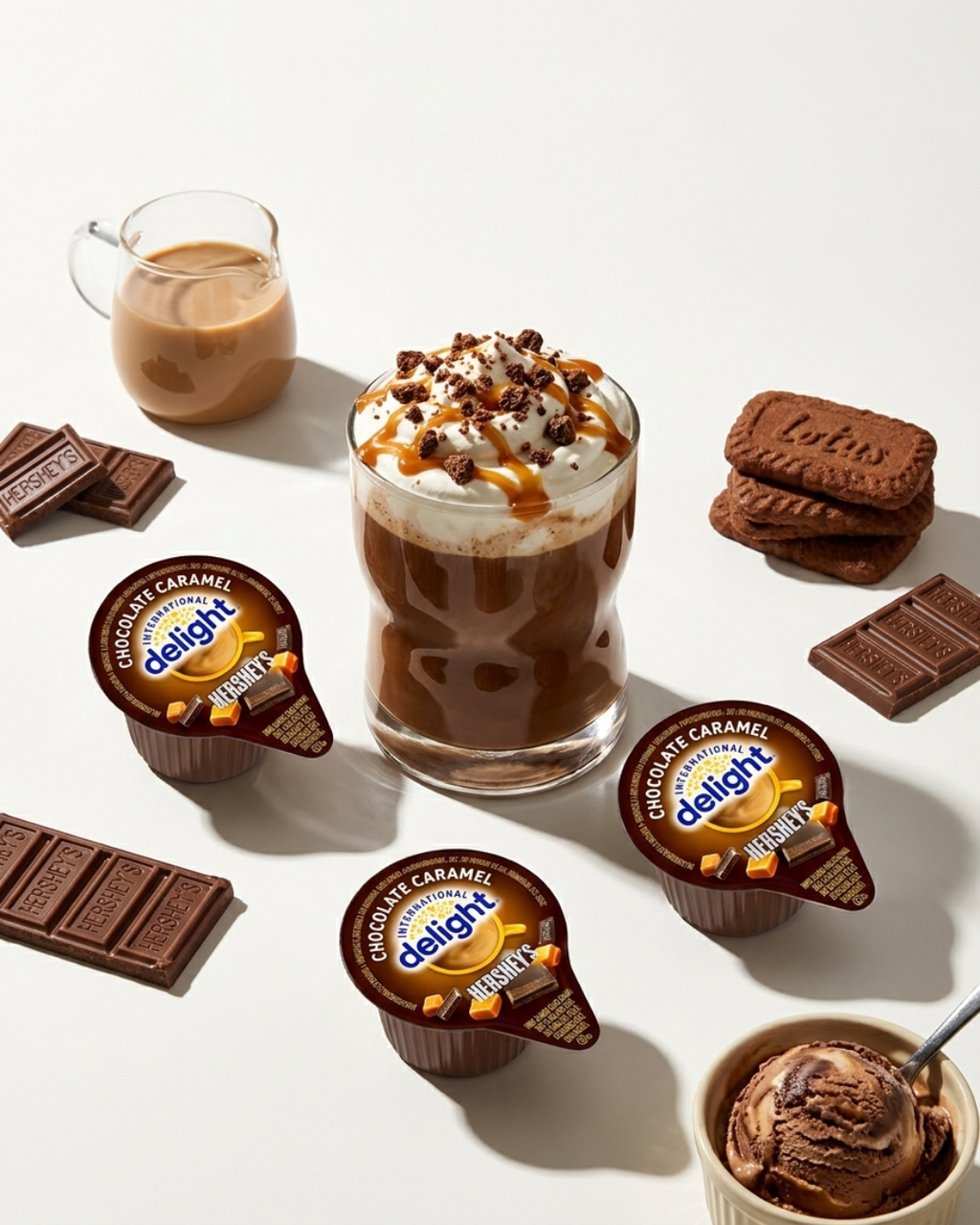 Mix It Up - Design Your Own International Delight Coffee Creamer Singles Variety (6 count each) - TRIONI Treats