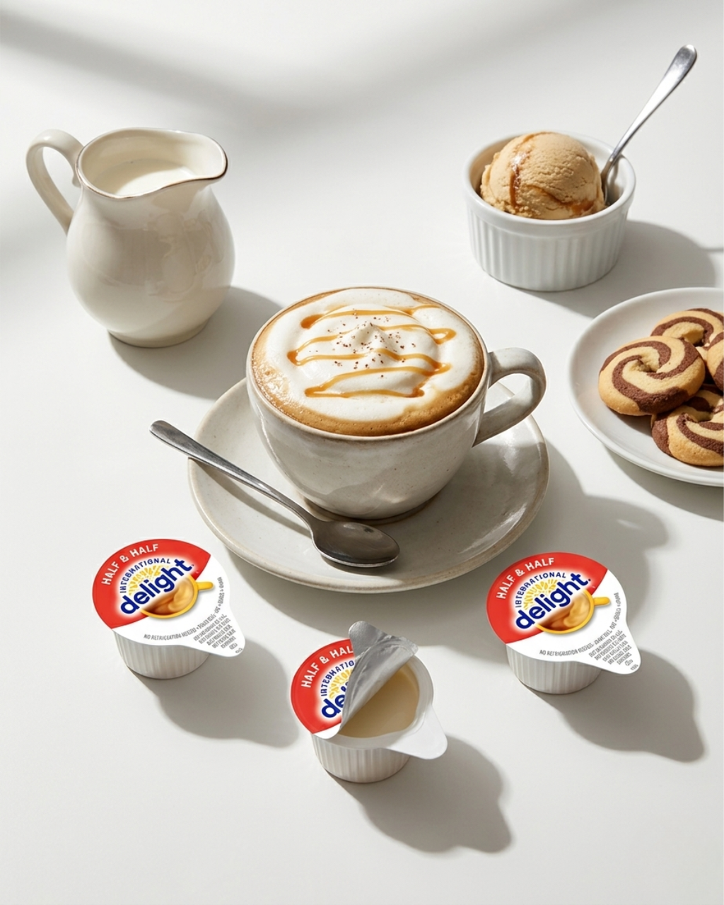 Mix It Up - Design Your Own International Delight Coffee Creamer Singles Variety (6 count each) - TRIONI Treats