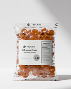 2 Pound Lifesavers Orange Fruit Flavor Individually Wrapped Hard Candy - TRIONI Treats