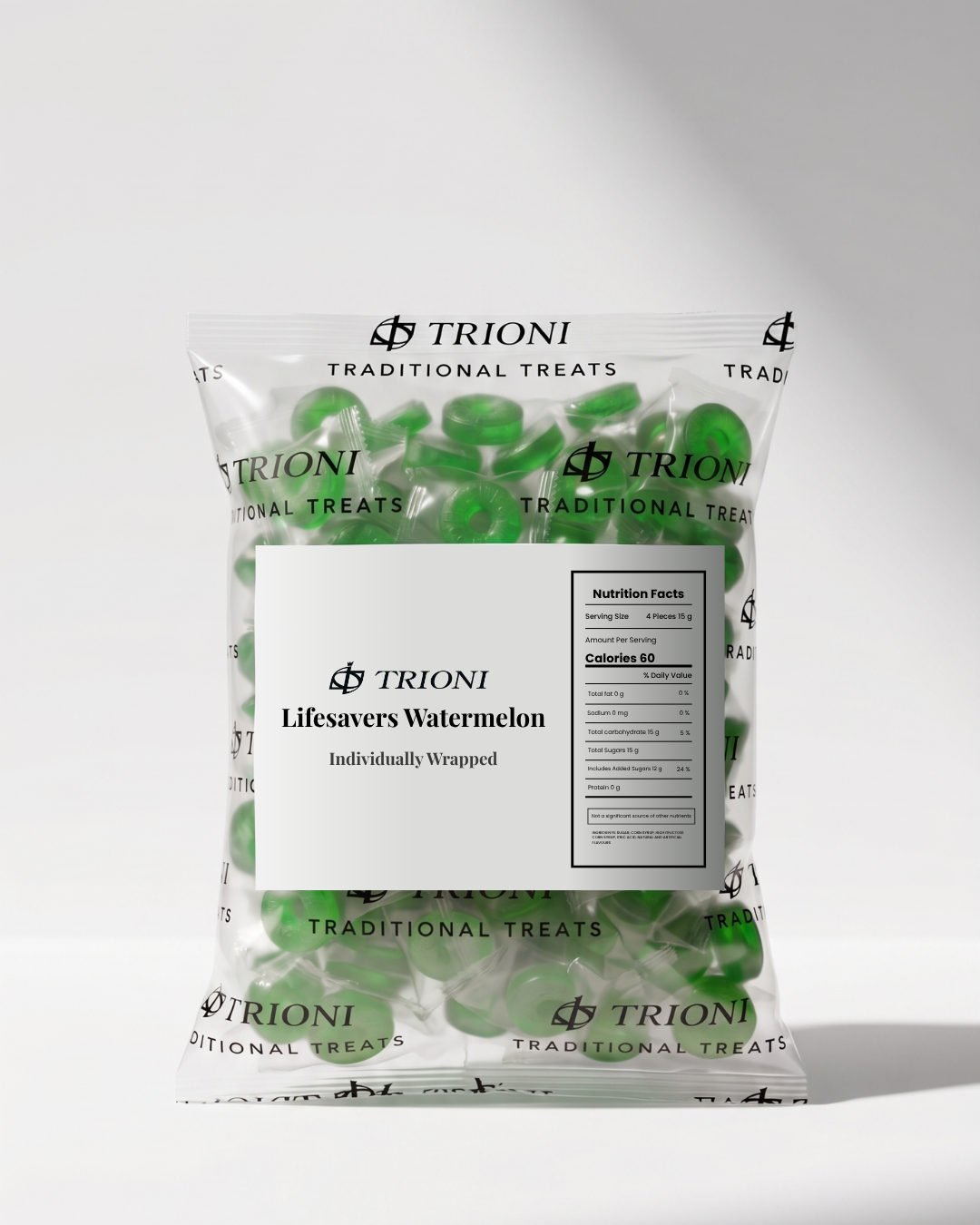 Lifesavers Watermelon Individually Wrapped Hard Candy - 1, 2 & 5 LB - TRIONI Treats