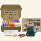 International Delight Coffee Creamer Singles Variety Pack - Sweet Cream, Italian Sweet Creme, and 5 More Flavors - TRIONI Treats