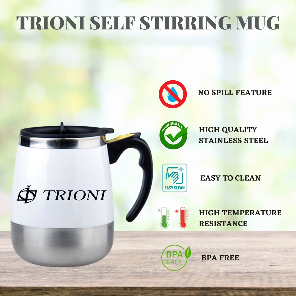 TRIONI Coffee Self Stirring Mug