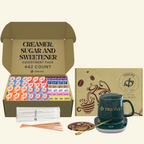 Coffee Mate Coffee Creamer Singles Variety Pack - Peppermint Mocha and 3 More Flavors - TRIONI Treats