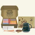 Coffee Mate Coffee Creamer Singles Variety Pack Bundle - Peppermint Mocha, Sweet Cream, and 5 More Flavors - TRIONI Treats