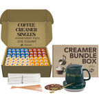 International Delight Coffee Creamer Singles Variety Pack - Caramel Macchiato and 3 More Flavors - TRIONI Treats
