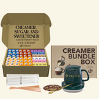 International Delight Coffee Creamer Singles Variety Pack - Caramel Macchiato and 3 More Flavors - TRIONI Treats