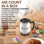 International Delight Coffee Creamer Singles Variety Pack - Hersheys, Irish Creme, and 5 More Flavors - TRIONI Treats