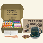 International Delight Coffee Creamer Singles Variety Pack - Hersheys, Irish Creme, and 5 More Flavors - TRIONI Treats