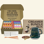 International Delight Coffee Creamer Singles Variety Pack - Hershey, Sweet Cream, and 5 More Flavors - TRIONI Treats
