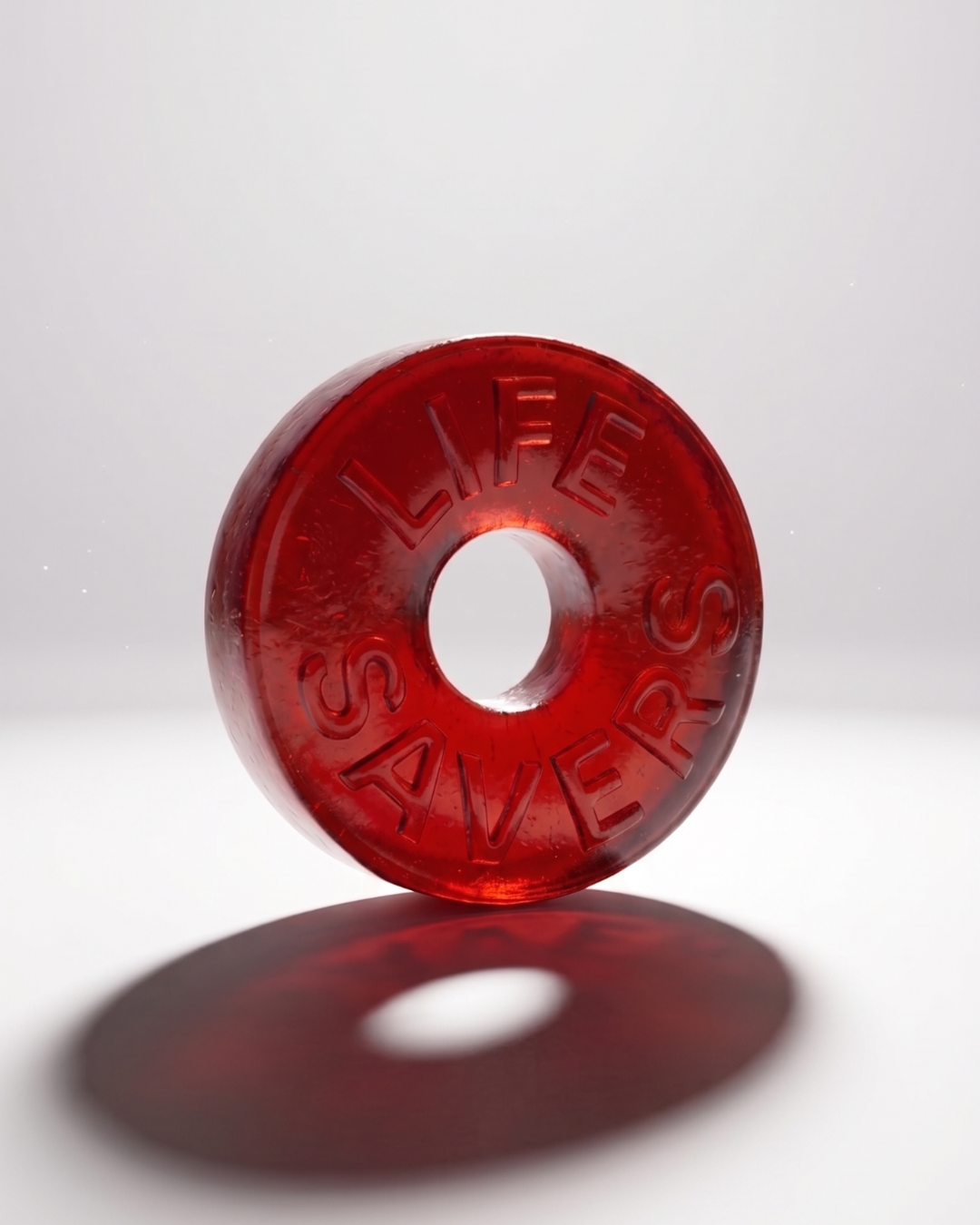 2 Pound Lifesavers Wild Cherry Individually Wrapped Hard Candy - TRIONI Treats