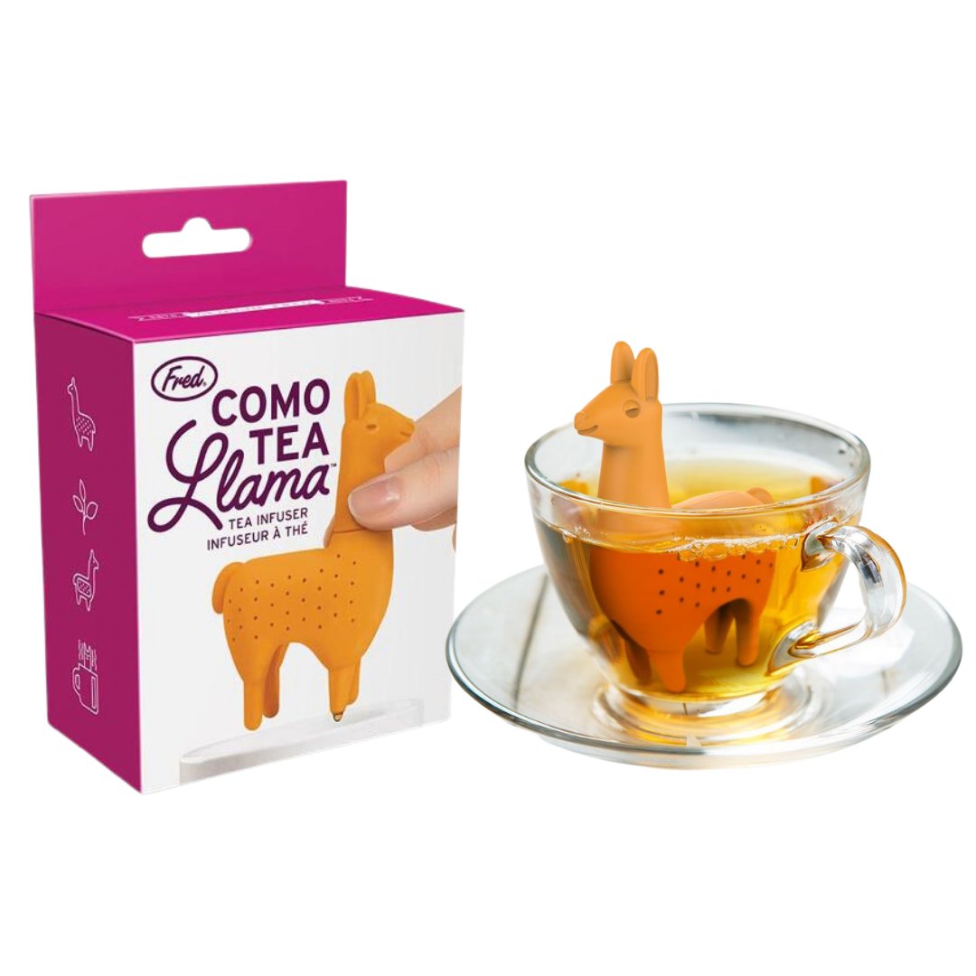 Genuine Fred Silicone Infuser COMO TEA LLAMA, Assorted - TRIONI Treats