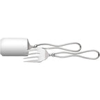 Godinger Salad Server Fork Spatula Set Infinity Design - Skyline Home Collection
