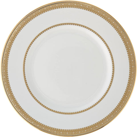 Wedgwood Vera Wang Lace Gold Accent Plate, 9" - Skyline Home Collection