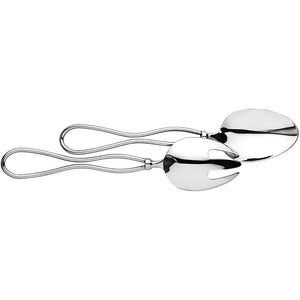 Salad Server Spoon Set Infinity Design by Godinger - Skyline Home Collection