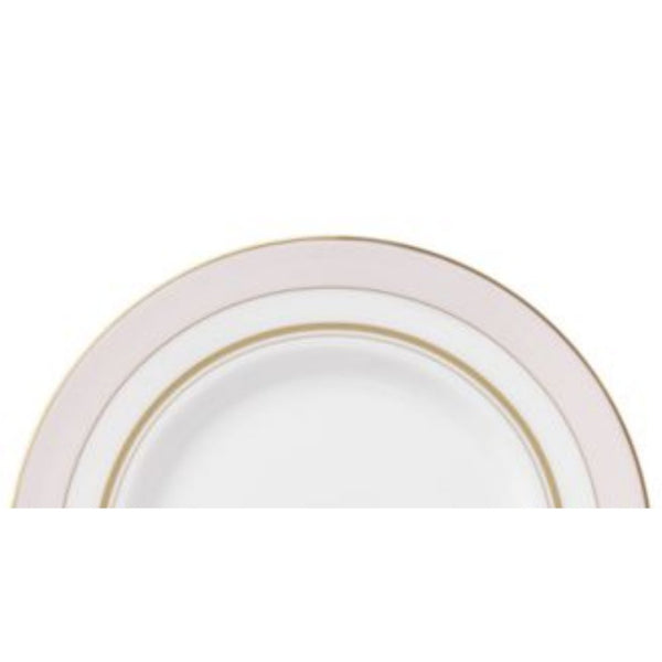 Kate Spade Quinlan Street Accent Plate, Pink - Skyline Home Collection