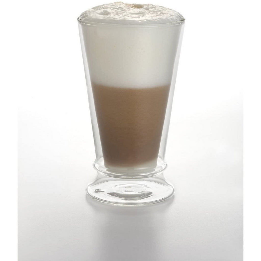 BonJour 12 Oz Insulated Latte Cup, Set of 2, Clear - TRIONI Treats