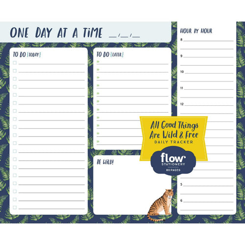 All Good Things Are Wild and Free Daily Tracker (Flow) - Skyline Home Collection