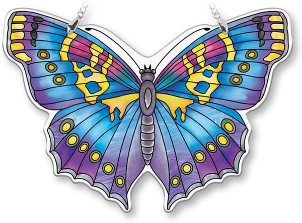 Amia Garden Jewels Water Cut Butterfly, Multicolor - Skyline Home Collection