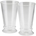 BonJour 12 Oz Insulated Latte Cup, Set of 2, Clear - TRIONI Treats