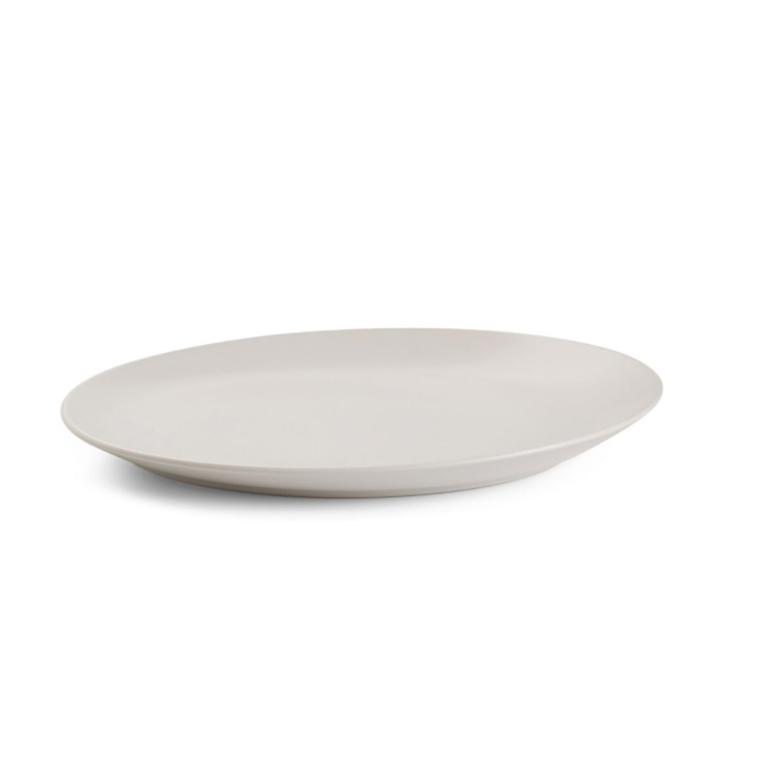 Nambe Orbit Platter - Starry White - TRIONI Treats