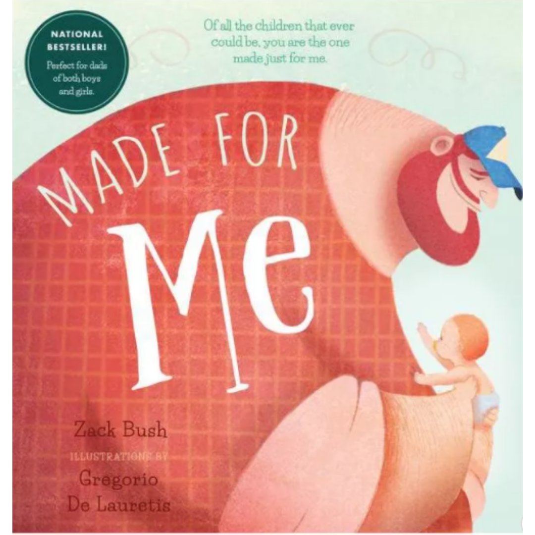 Made for Me - by Zack Bush (Board Book) - Skyline Home Collection