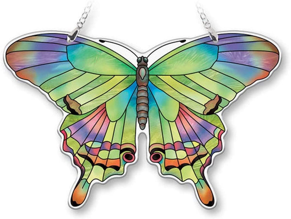 Amia Garden Jewels Water Cut Butterfly, Multicolor - Skyline Home Collection